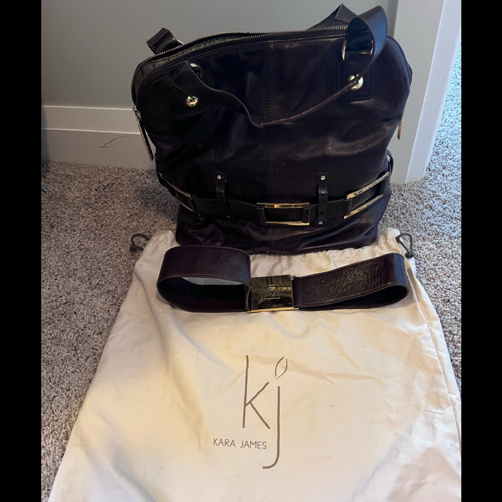Kara James Belt Purse - Genuine Leather
